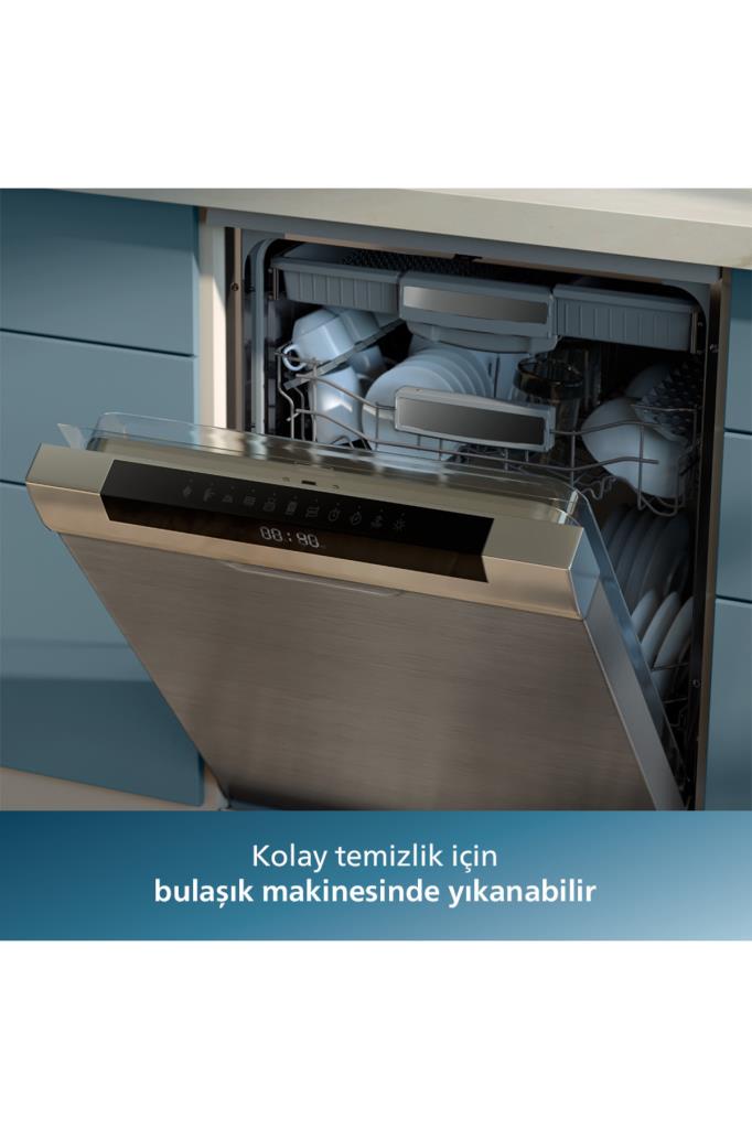 Philips Airfryer 3000 Serisi NA350/00 Çift Hazneli 9 lt Yağsız Fritöz Teşhir