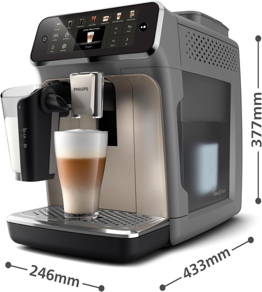 Philips 4400 Serisi LatteGo EP4446/70 Tam Otomatik Espresso Makinesi Outlet