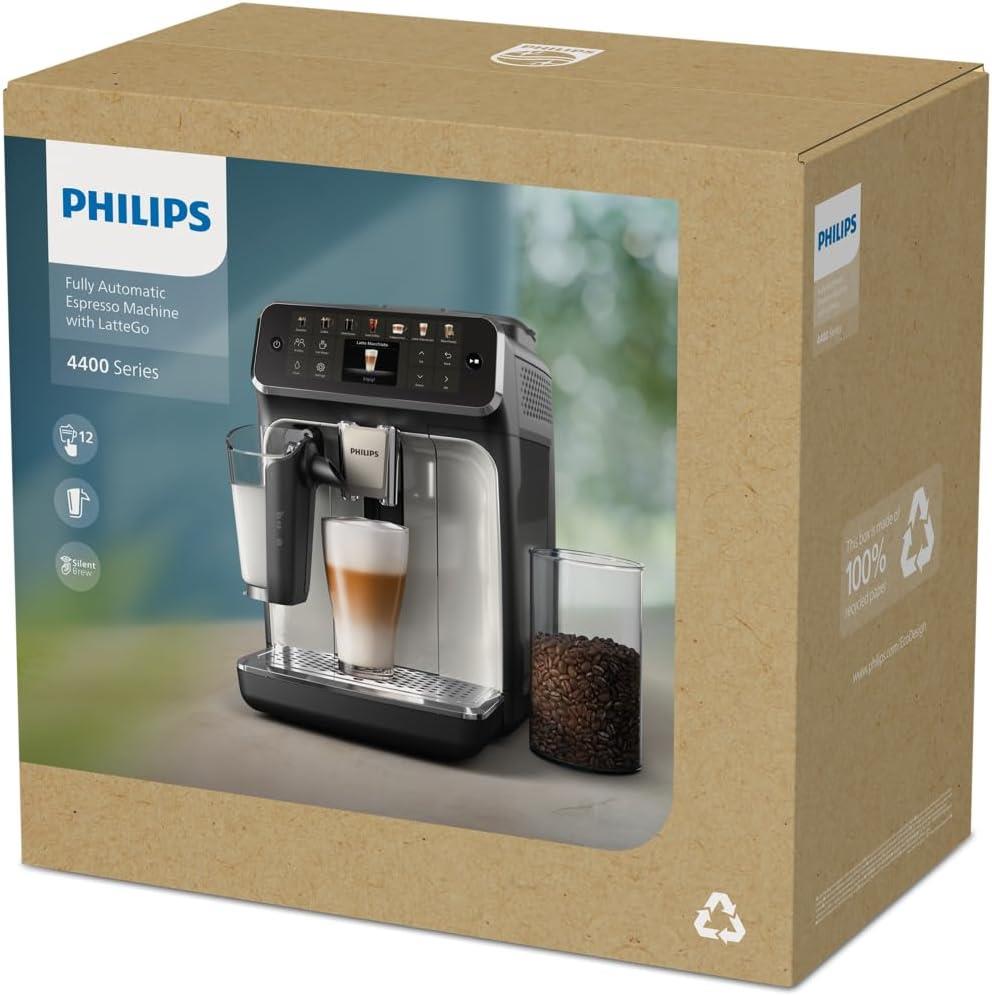Philips 4400 Serisi LatteGo EP4446/70 Tam Otomatik Espresso Makinesi Outlet