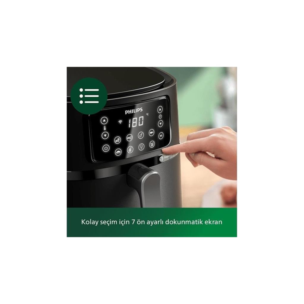 Philips 5000 Serisi Airfryer XXL Connected, 7,2L (1,4 kg),  HD9285/96
