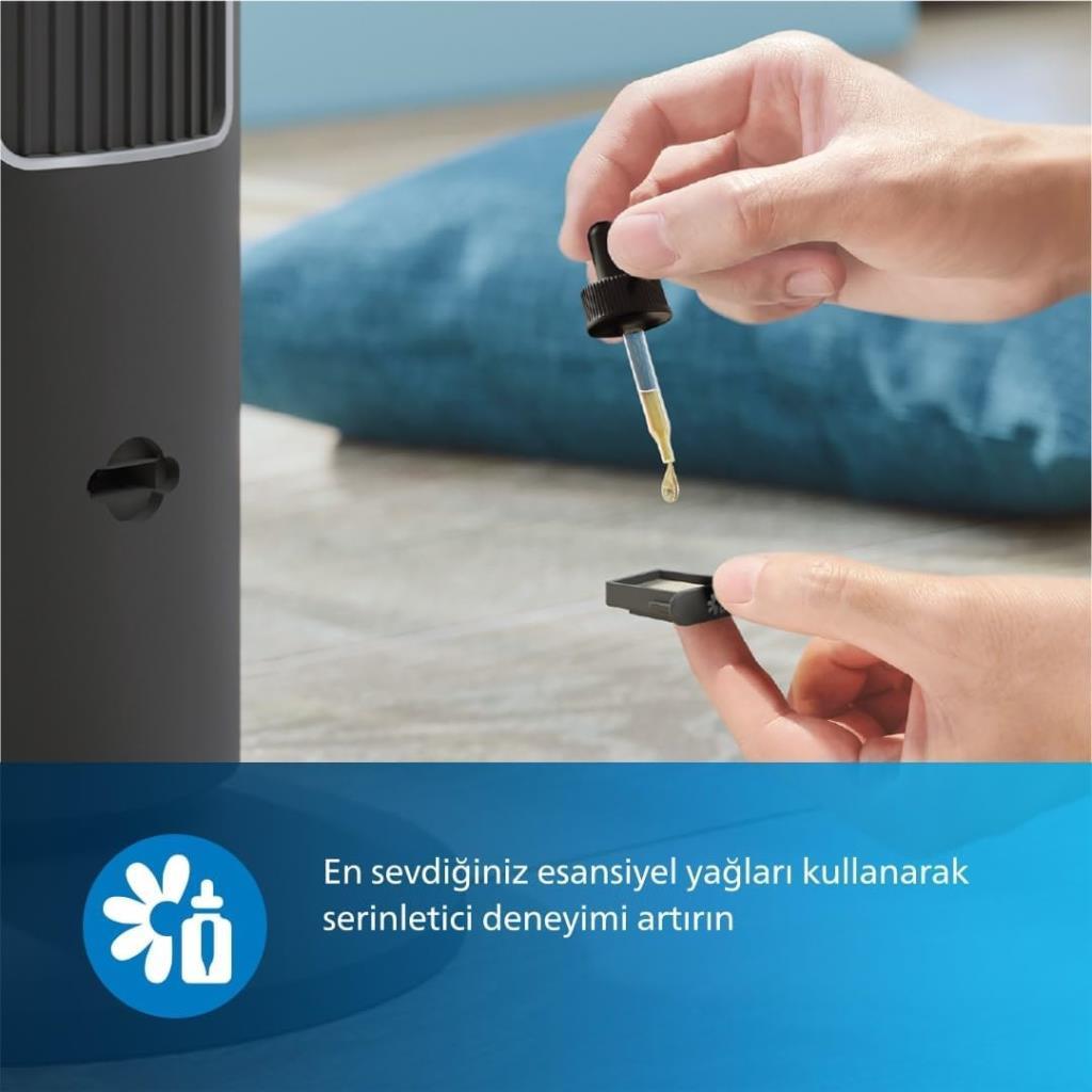 Philips 5000 Serisi CX5535/11 Siyah Kule Tipi Fanlı Vantilatör Teşhir