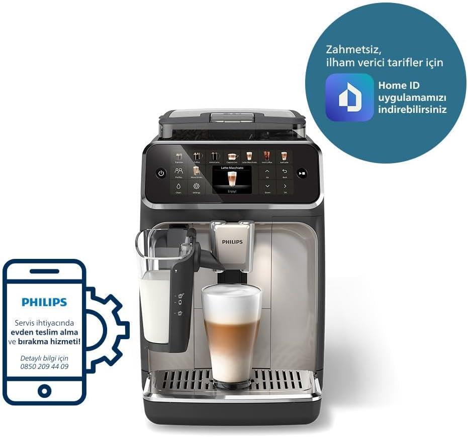 Philips 5500 Serisi LatteGo EP5547/90 Tam Otomatik Espresso Makinesi
