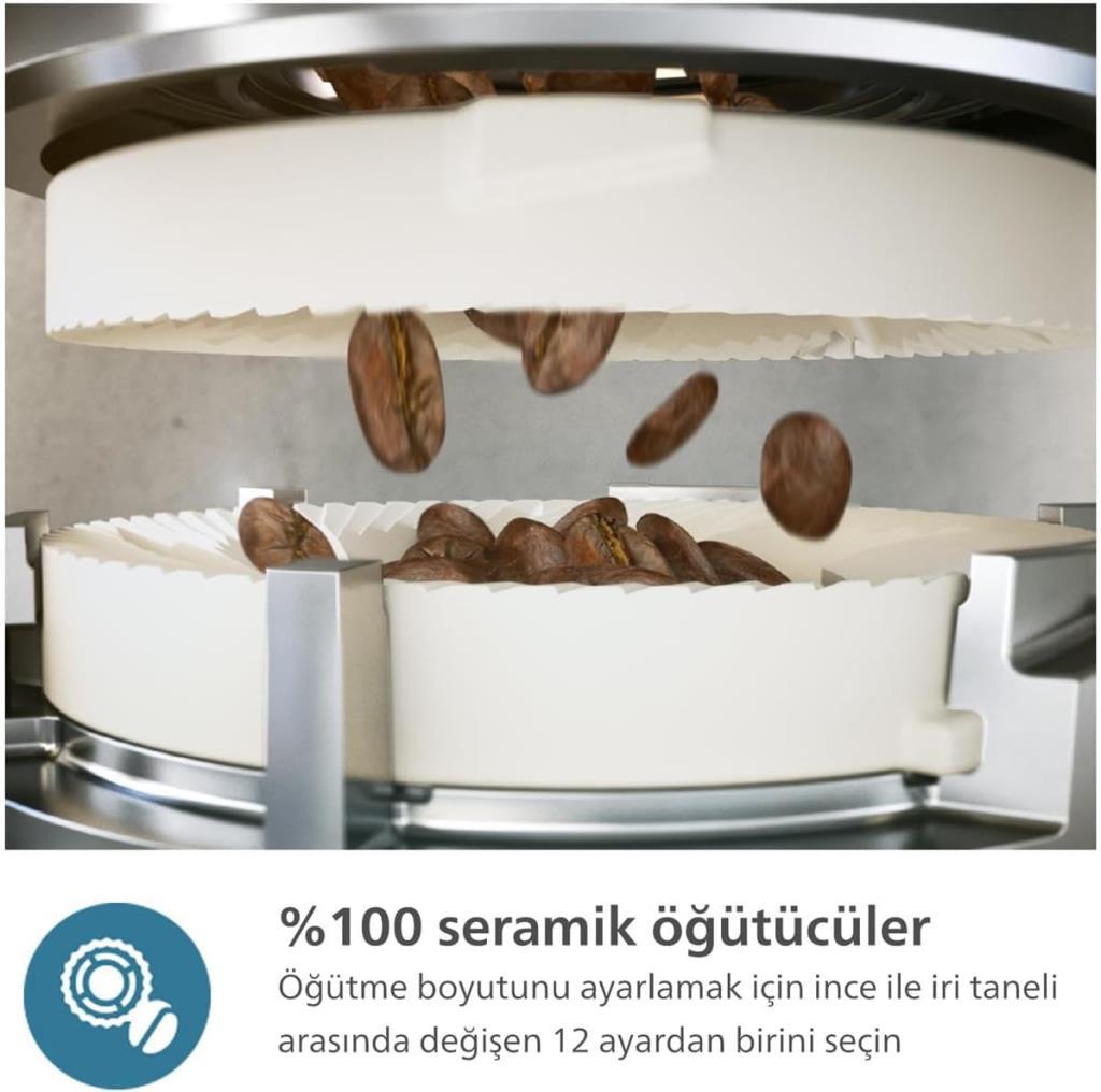 Philips 5500 Serisi LatteGo EP5547/90 Tam Otomatik Espresso Makinesi