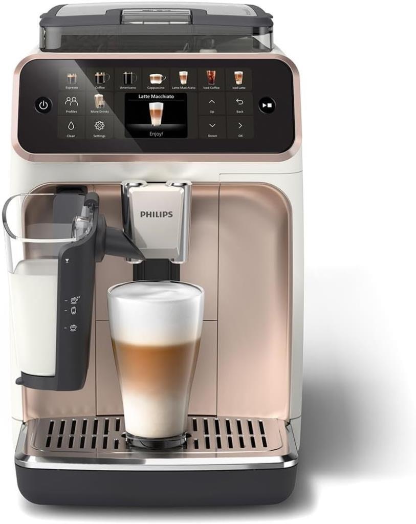 Philips 5500 Serisi LatteGo EP5543/80 Tam Otomatik Espresso Makinesi Outlet