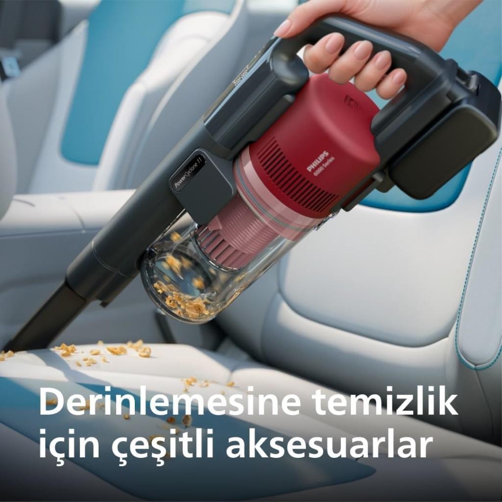 Philips PowerCyclone XC6552/01 Şarjlı Dikey Süpürge Teşhir