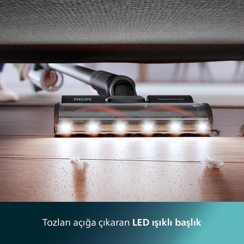 Philips 8000 Serisi Aqua Plus XC8053/01 Şarjlı Dikey Süpürge Teşhir