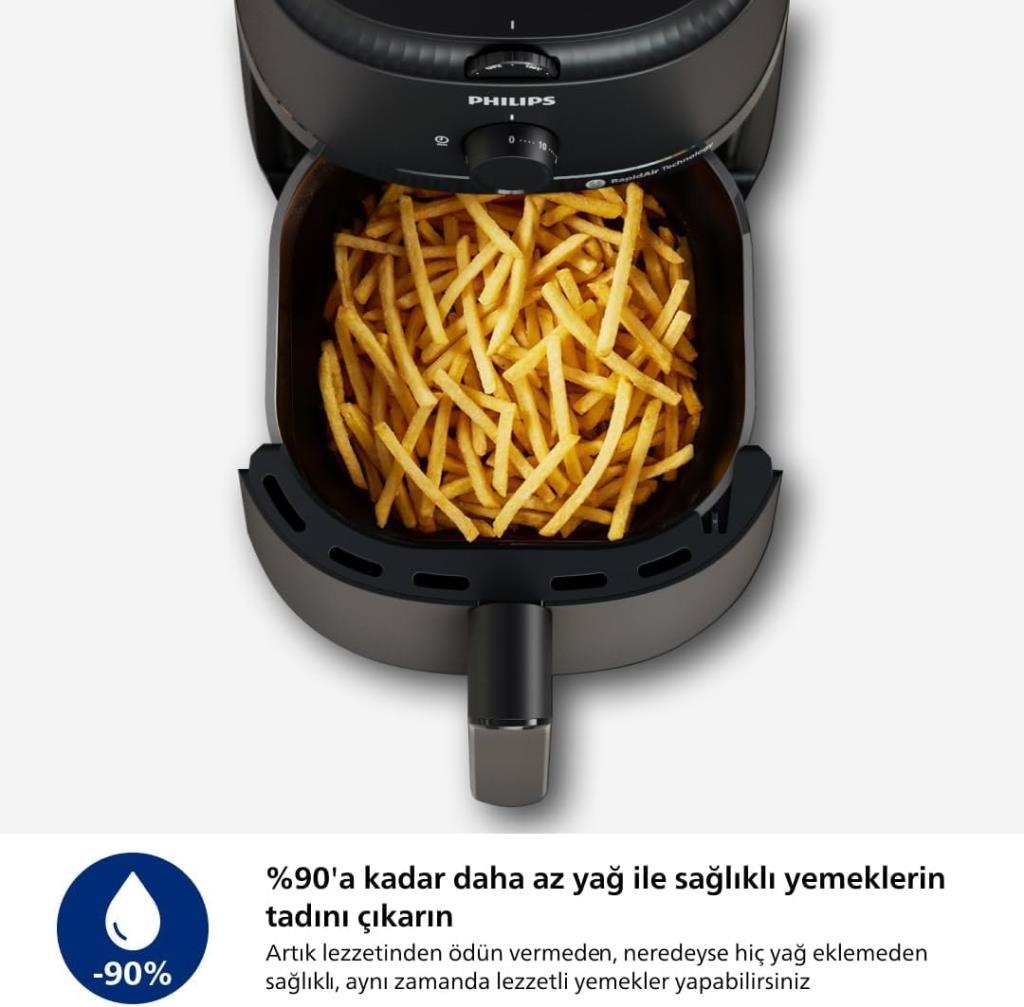 Philips Airfryer 1000 Serisi NA120/00 4.2 lt Yağsız Fritöz
