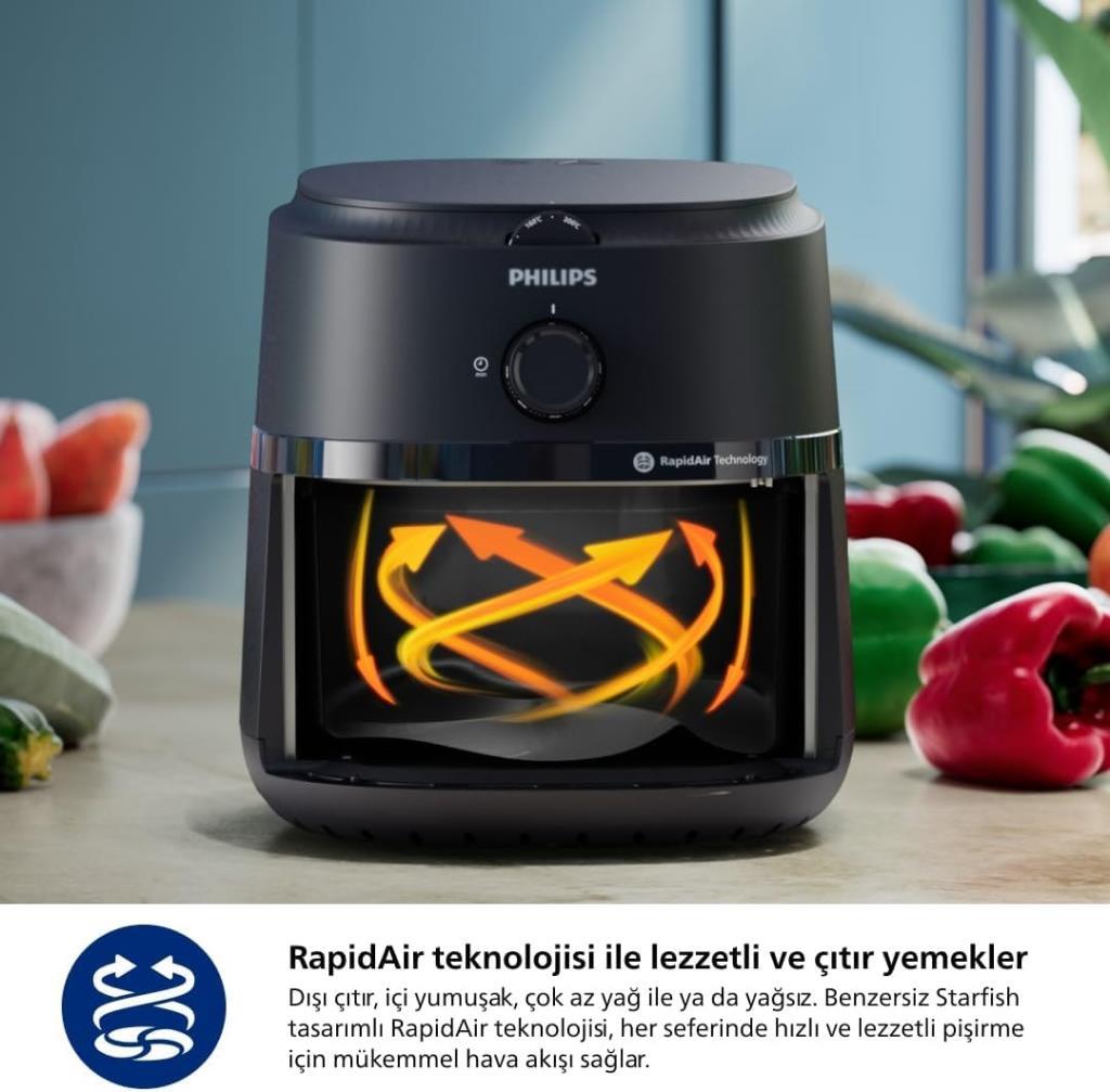 Philips Airfryer 1000 Serisi NA120/00 4.2 lt Yağsız Fritöz