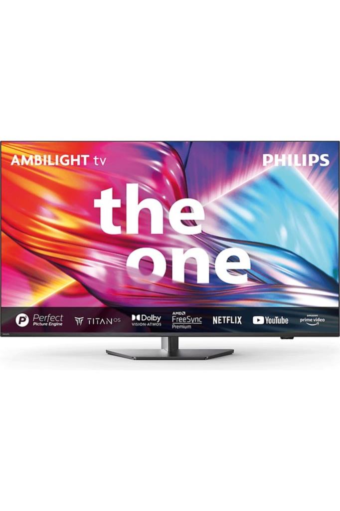 Philips The One 55PUS8909 4K Ultra HD 55" 140 Ekran Uydu Alıcılı Smart Ambilight LED TV Teşhir