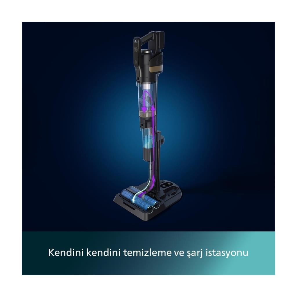 PHILIPS Aqua Trio 9000 Seri XW9463/11 Islak & Kuru Temizlik Kablosuz Dikey Süpürge