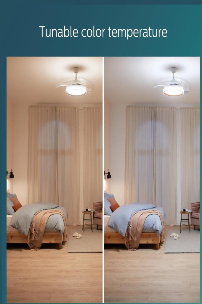 Philips Bliss Aydınlatmalı Tavan Vantilatörü Outlet