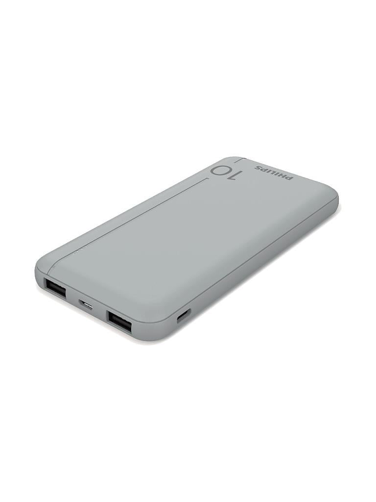 Philips DLP1812PV LED Göstergeli 10000 mAh Gümüş Hızlı Şarj Powerbank Outlet