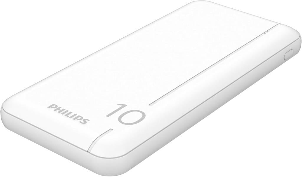 Philips DLP1812PW LED Göstergeli 10000 mAh Beyaz Hızlı Şarj Powerbank