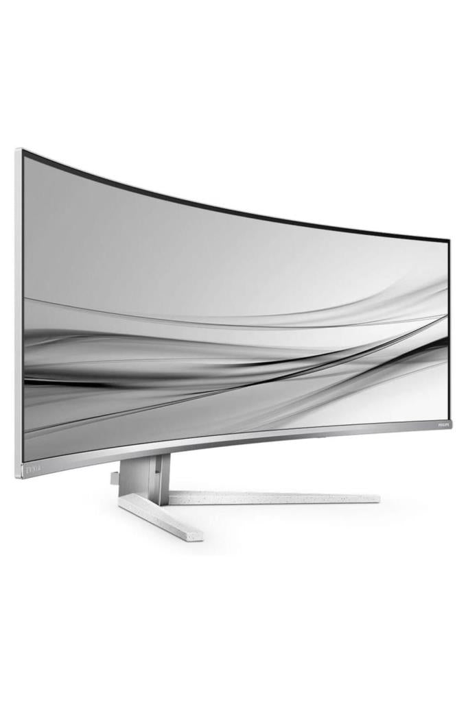 شاشة ألعاب فيليبس إيفنيا 49M2C8900L مقاس 49 بوصة 0.03 مللي ثانية OLED منحنية ثنائية QHD بمعدل تحديث 144 هرتز - مخرج المصنع