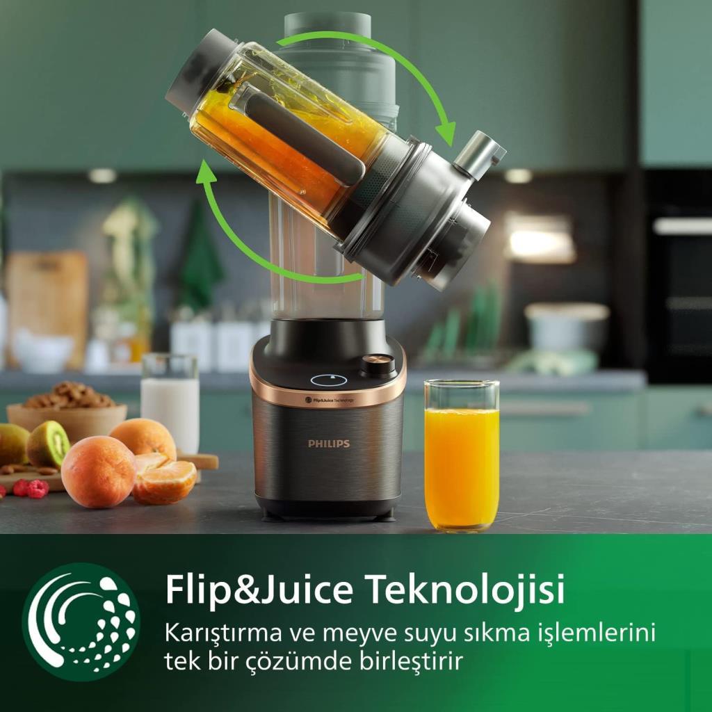 Philips Flip&juice HR3770/00 1500 W Sürahi Blender Outlet