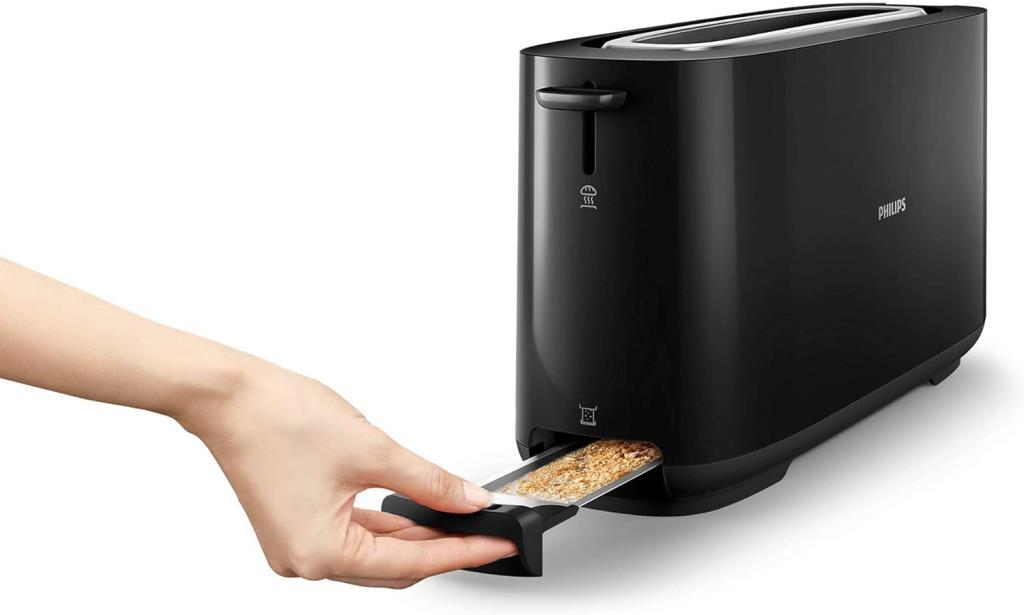 Philips Daily Collection HD2590/90 Siyah Ekmek Kızartma Makinesi Teşhir