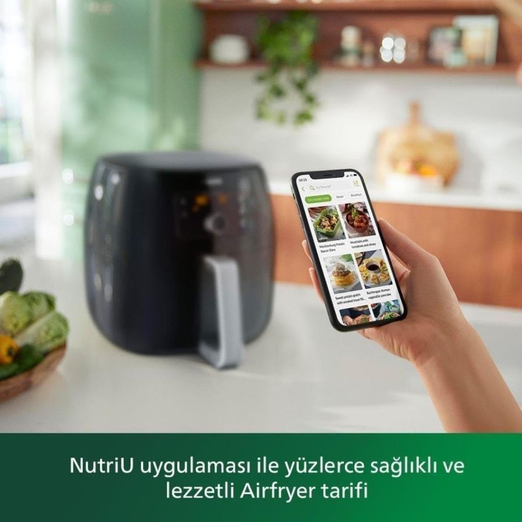 Philips Airfryer HD9650/90 XXL Avance Collection 7.3 lt Yağsız Fritöz Outlet