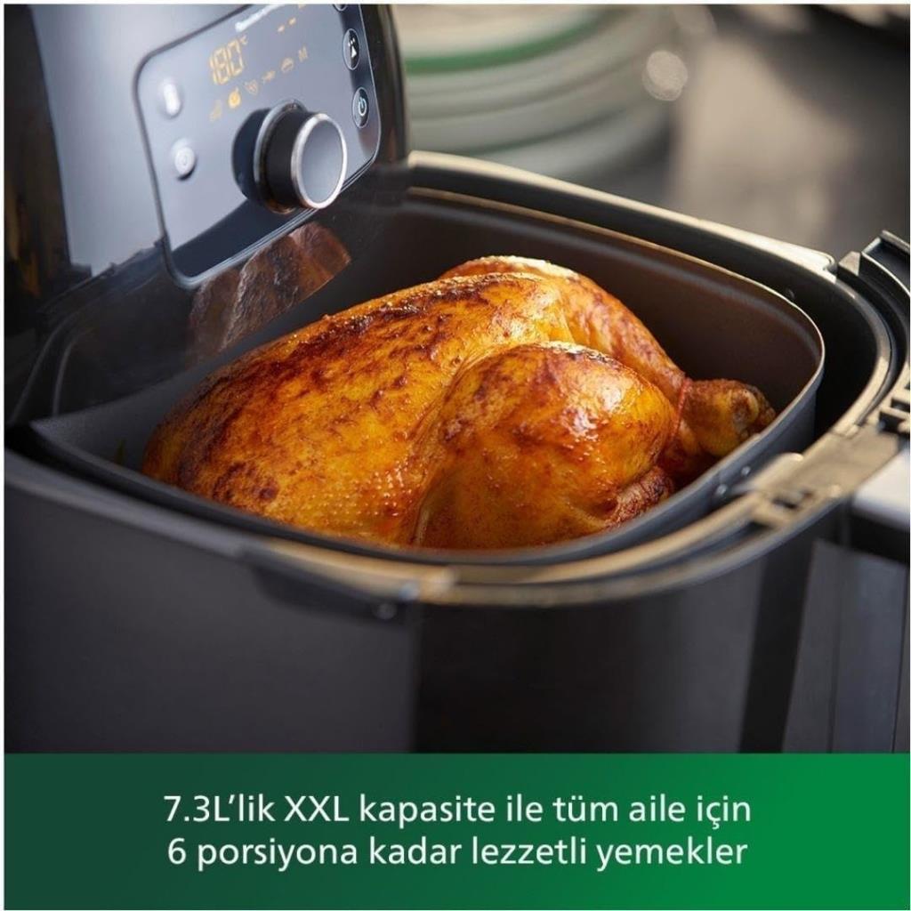 Philips Airfryer HD9650/90 XXL Avance Collection 7.3 lt Yağsız Fritöz Outlet