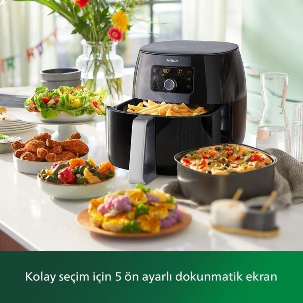 Philips Airfryer HD9650/90 XXL Avance Collection 7.3 lt Yağsız Fritöz Outlet