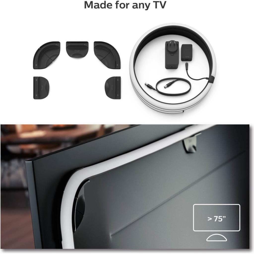 Philips Hue Lightstrip Gradient TV 75" Akıllı LED Şerit - TEŞHİR
