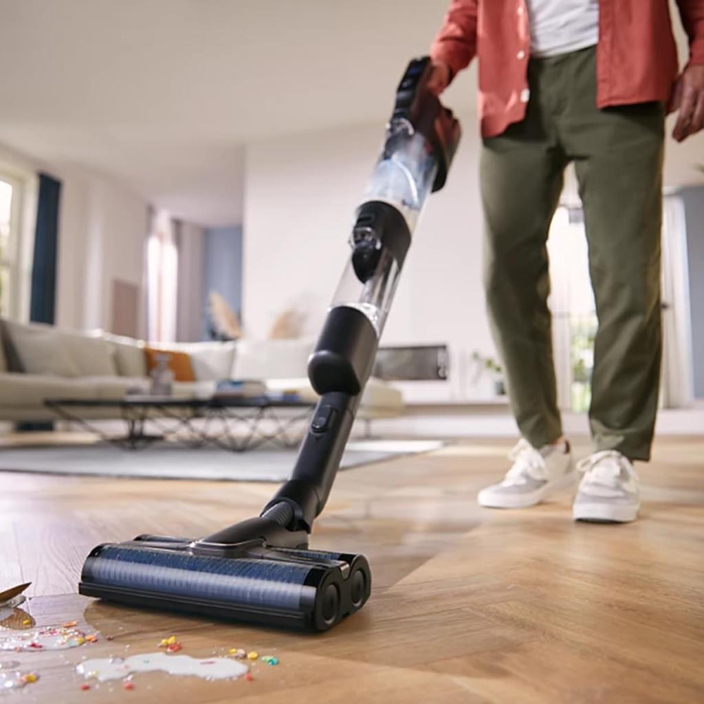 Philips Aqua Trio XW9383/01 Islak Kuru Şarjlı Dikey Süpürge Outlet