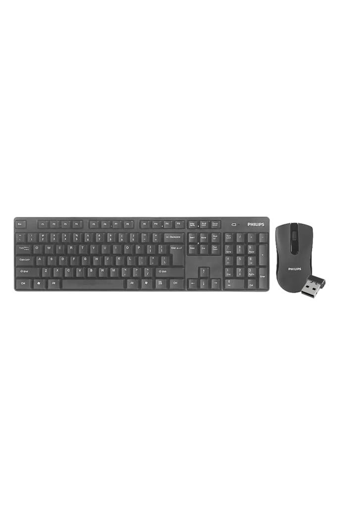 Philips C501 SPT6501B/00 Kablosuz Klavye Mouse Seti Outlet