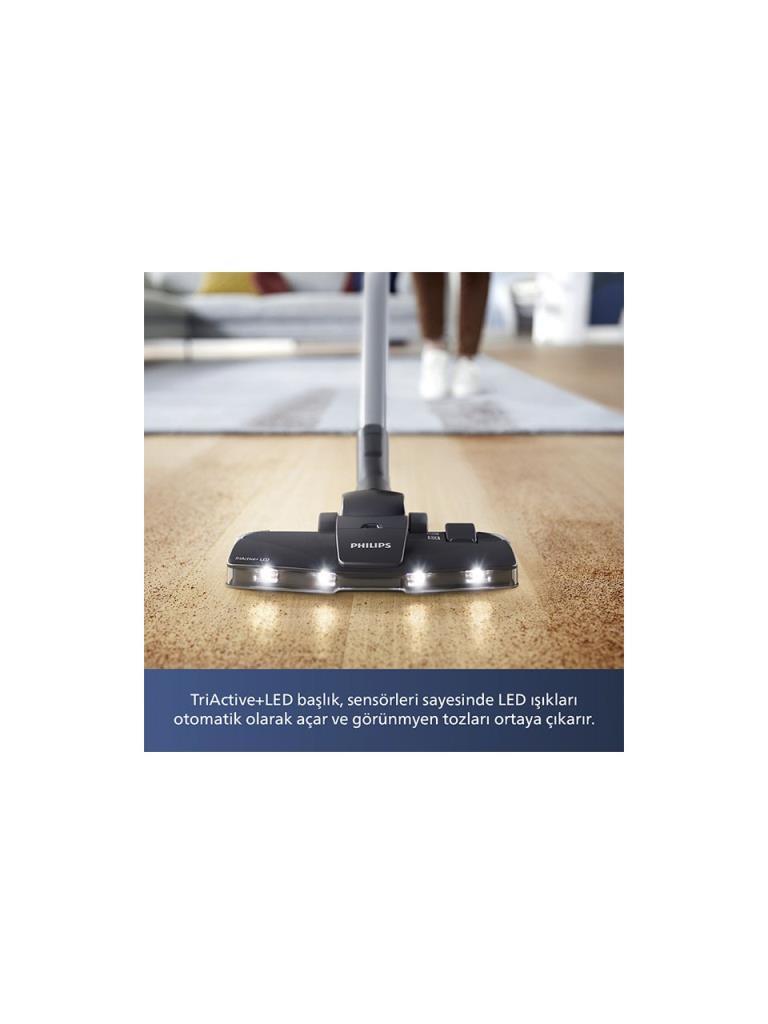 Philips Performer LED XD8122/10 899 W Toz Torbalı Elektrikli Süpürge - TEŞHİR