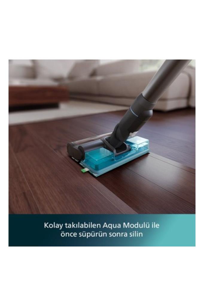 Philips 7000 Serisi Aqua XC7053/01 Şarjlı Dikey Süpürge Teşhir