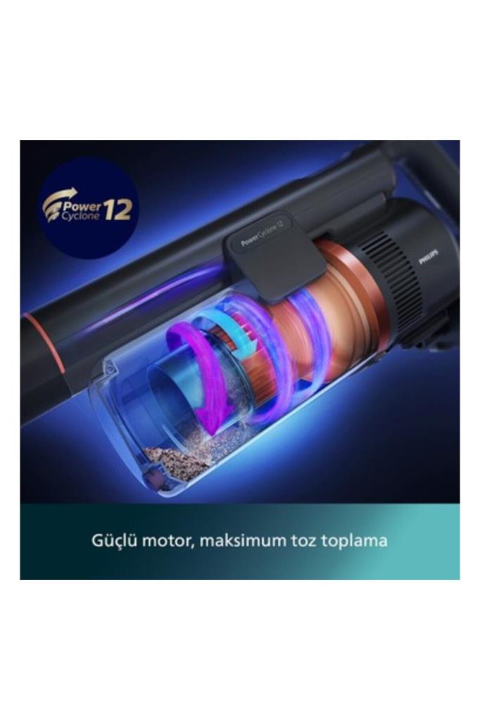 Philips 7000 Serisi Aqua XC7053/01 Şarjlı Dikey Süpürge Teşhir