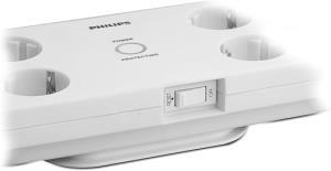 Philips SPN3080B/10 900 Joule 2 m 8'li Akım Korumalı Priz
