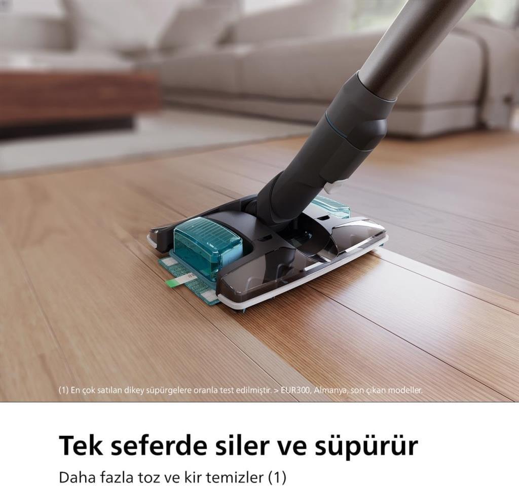 Philips Aqua Plus XC8057/01 Şarjlı Dikey Süpürge Teşhir