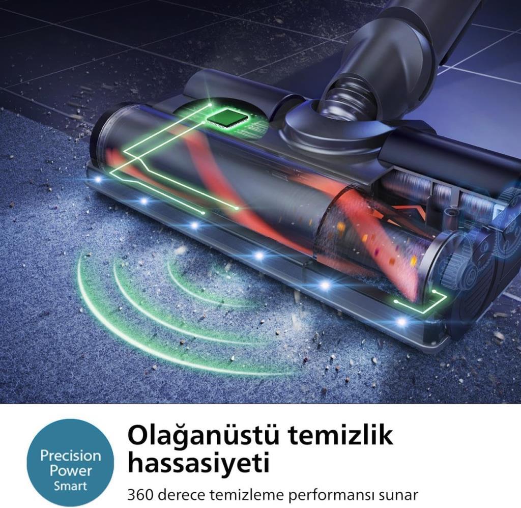 Philips Aqua Plus XC8057/01 Şarjlı Dikey Süpürge Teşhir