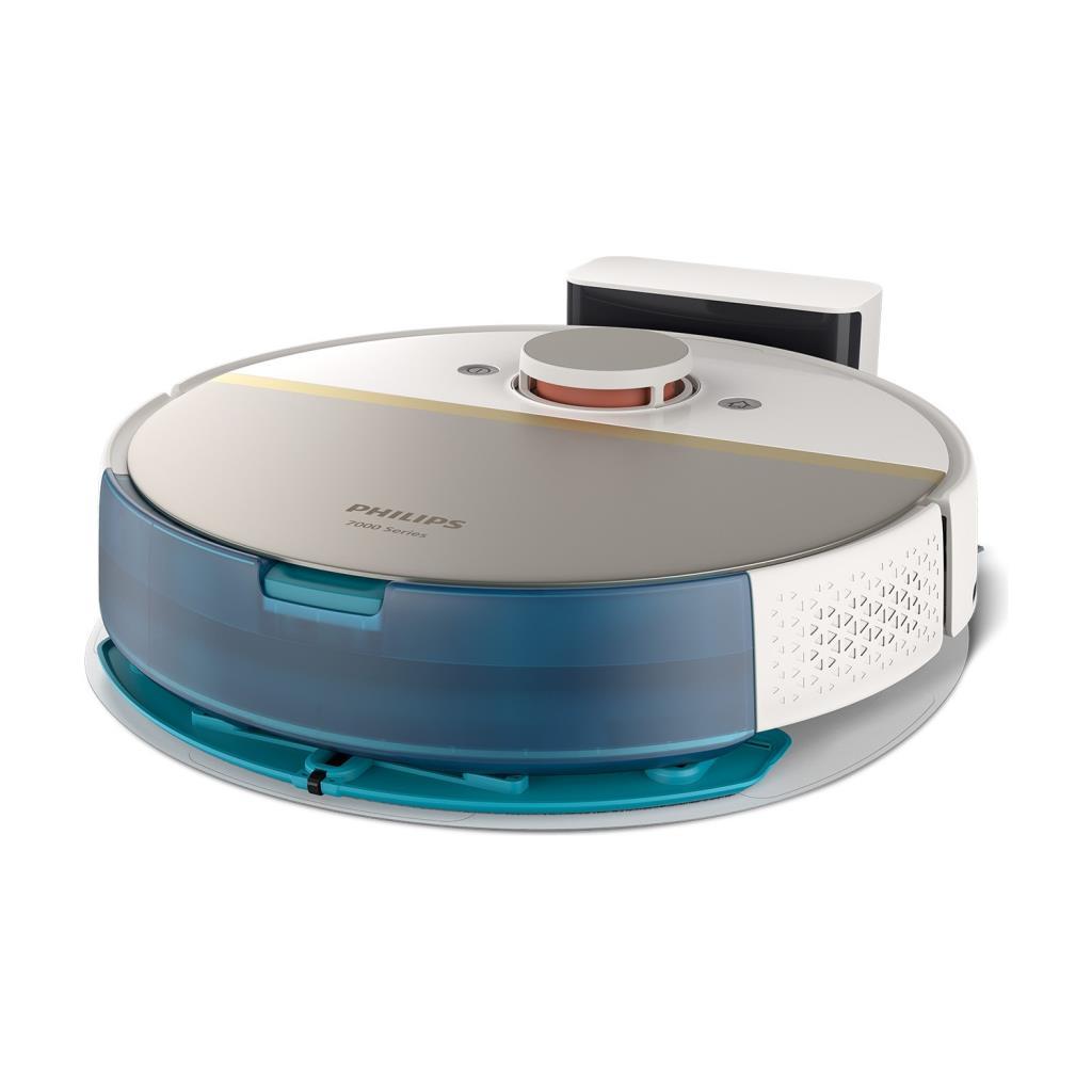 Philips HomeRun 7000 Serisi Aqua XU7000/02 Beyaz Gold Akıllı Robot Süpürge - TEŞHİR
