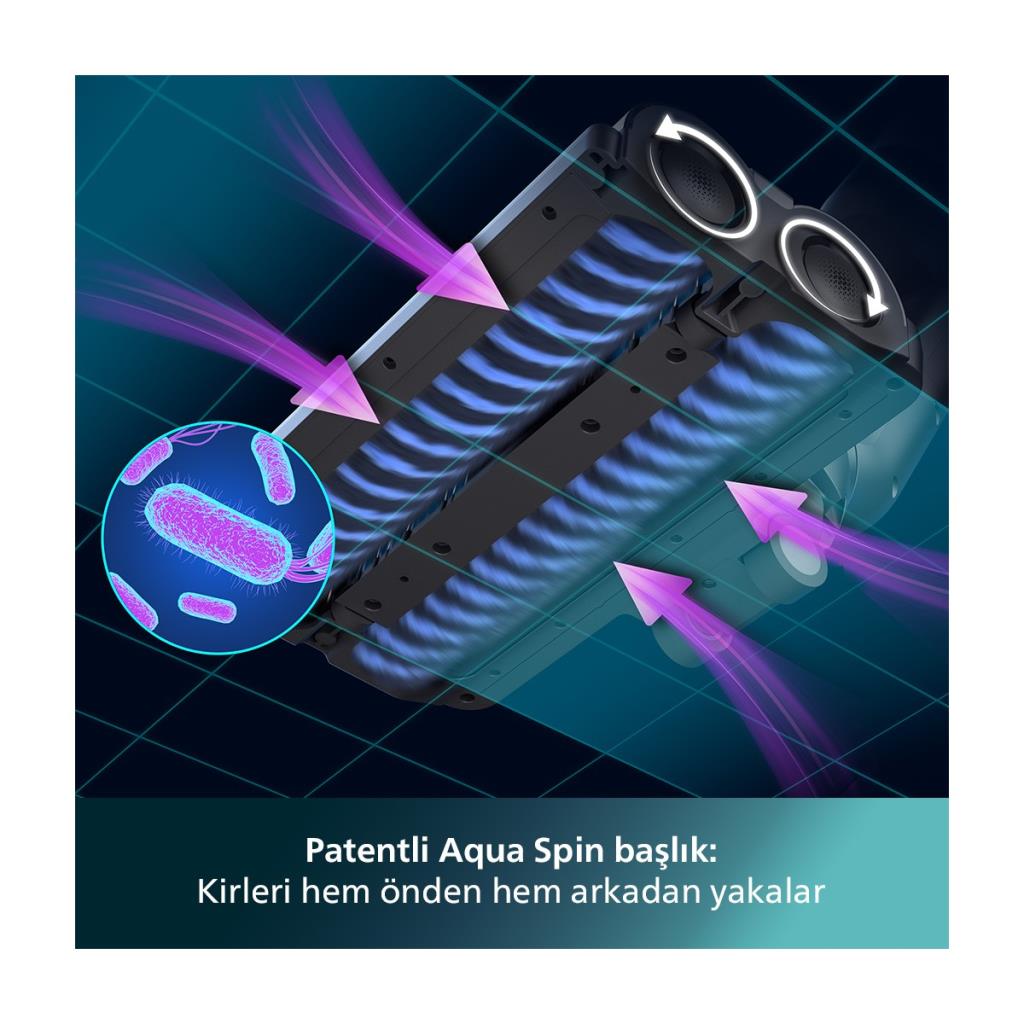 Philips Aqua Trio XW7110/01 Islak Kuru Şarjlı Dikey Süpürge