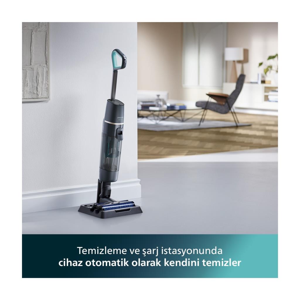 Philips Aqua Trio XW7110/01 Islak Kuru Şarjlı Dikey Süpürge