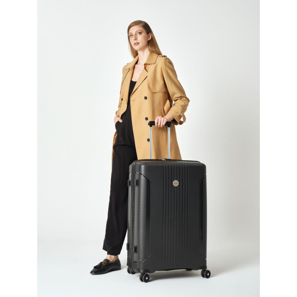 Pierre Cardin Trolley PC7060 Polipropilen Büyük Boy Valiz
