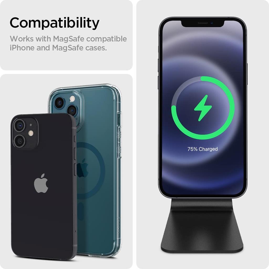 Spigen OneTap Pro MagFit ACH02574 MagSafe Kablosuz Şarj Aleti Teşhir