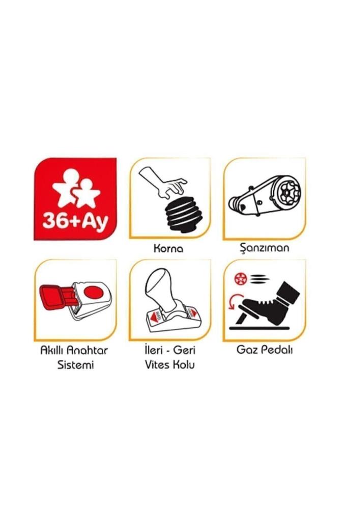 Pilsan Active 05-116 6 V Akülü Traktör Outlet