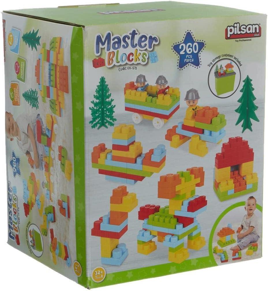 Pilsan Aksesuarlı Master Bloklar 260 Parça Teşhir