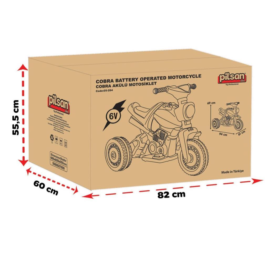 Pilsan Cobra 05-284 6 V Akülü Motor Teşhir