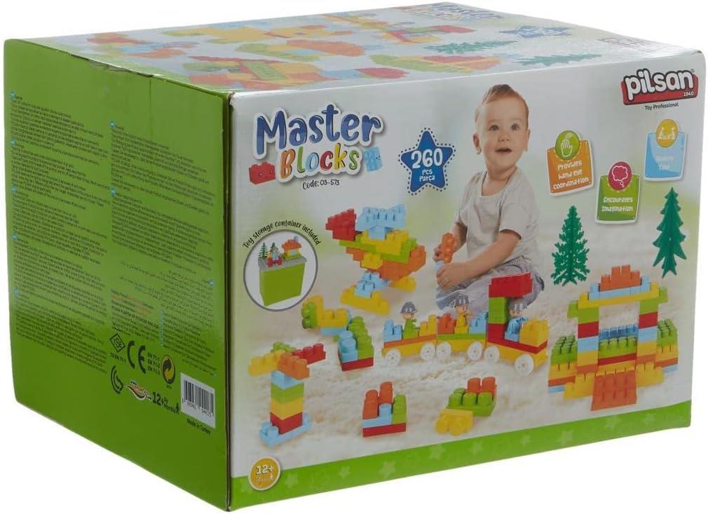 Pilsan Aksesuarlı Master Bloklar 260 Parça - Outlet