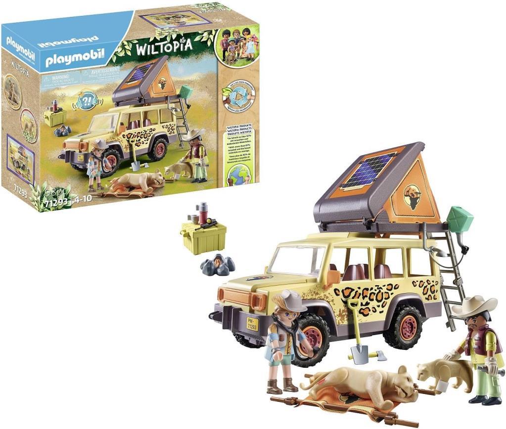 Playmobil Wiltopia Aslanlar ve Arazi Aracı 71293