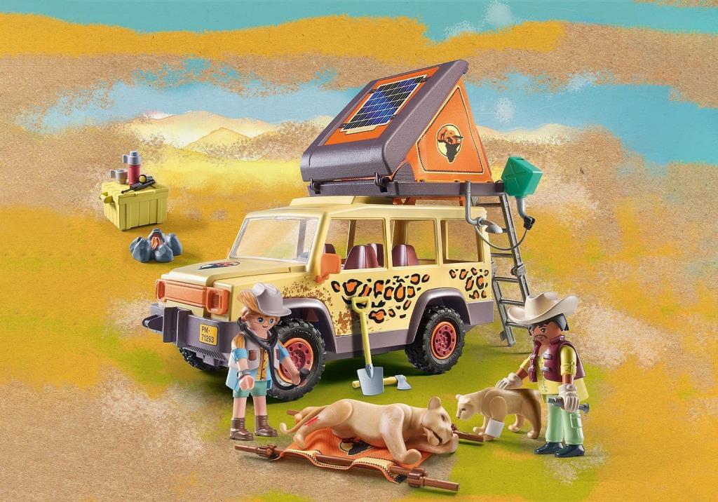 Playmobil Wiltopia Aslanlar ve Arazi Aracı 71293