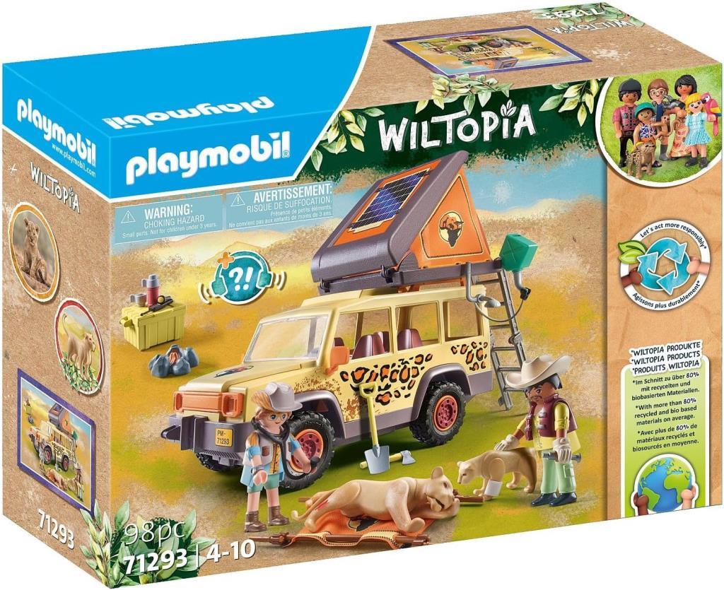 Playmobil Wiltopia Aslanlar ve Arazi Aracı 71293