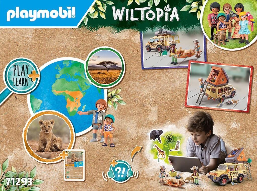 Playmobil Wiltopia Aslanlar ve Arazi Aracı 71293