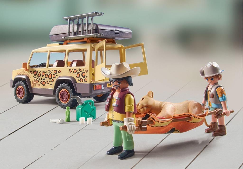 Playmobil Wiltopia Aslanlar ve Arazi Aracı 71293