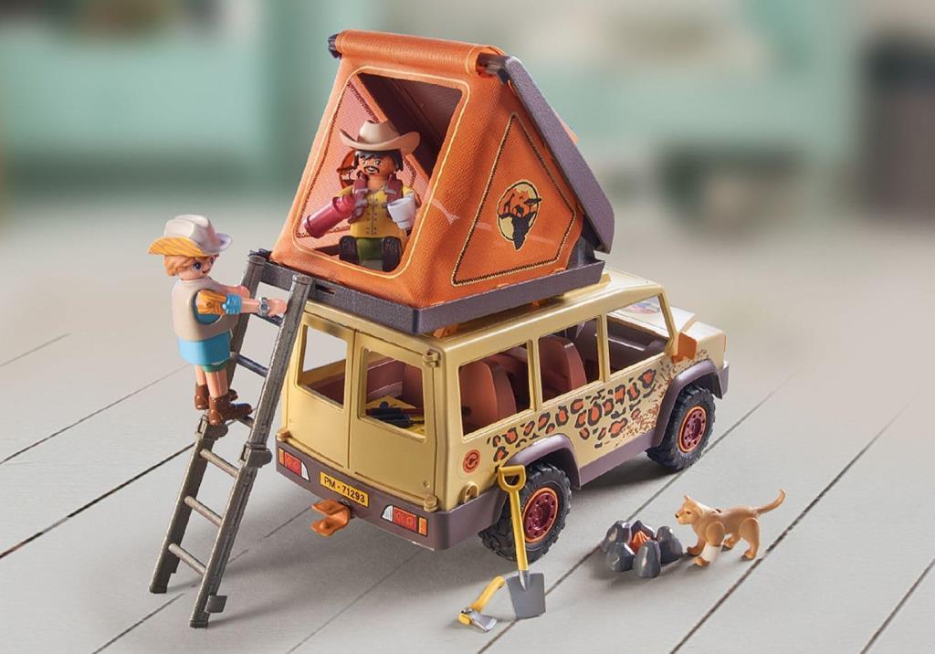 Playmobil Wiltopia Aslanlar ve Arazi Aracı 71293