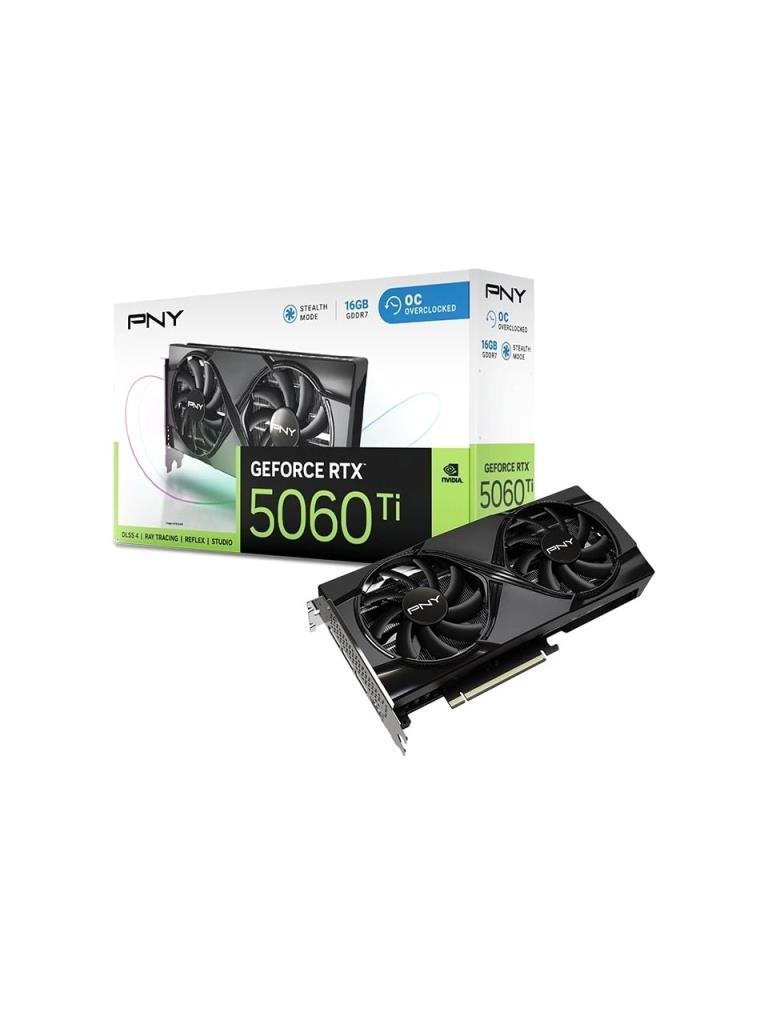 Pny RTX 5060 TI OC VCG5060T16DFXPB1-O 128 Bit GDDR7 16 GB Ekran Kartı Teşhir