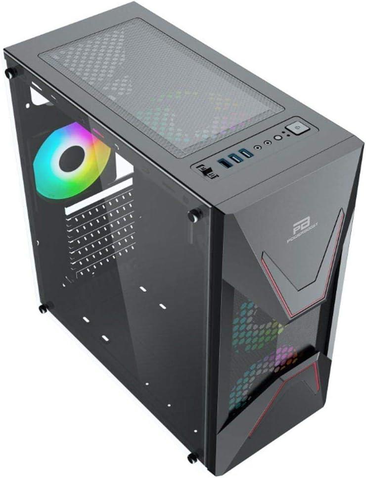 Power Boost VK-G3621C Rainbow Fanlı ATX Oyuncu Kasası Outlet