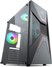 Power Boost VK-G3621C Rainbow Fanlı ATX Oyuncu Kasası - TEŞHİR